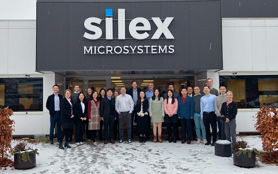 SMEI team went to Silex, Sweden for exchange